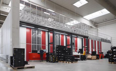 Geis, AutoStore, Intralogistics, Warehouse logistics, Halls,